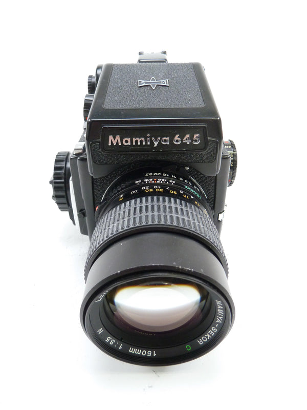 Mamiya M645 1000S Outfit with AE Meter Finder and 150MM f3.5 N Lens Medium Format Equipment - Medium Format Cameras - Medium Format 645 Cameras Mamiya 12092434