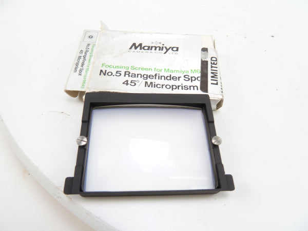 Mamiya M645 45 Degree Split Image with Micro Prism Focusing Screen Medium Format Equipment - Medium Format Accessories Mamiya 7102529