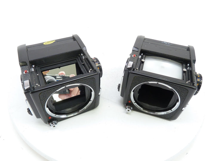 Mamiya M645 Bodies being sold AS IS for Parts Only TWO Bodies Medium Format Equipment - Medium Format Cameras - Medium Format 645 Cameras Mamiya 1212425