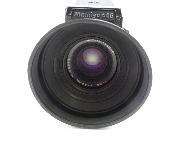 Mamiya M645 Kit with AE Prism Finder, and 80MM F2.8 C Lens Medium Format Equipment - Medium Format Cameras - Medium Format 645 Cameras Mamiya 2202405