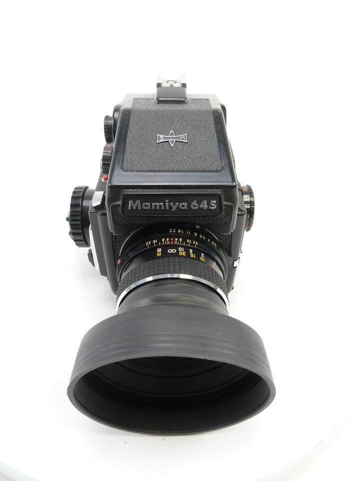 Mamiya M645 Kit with AE Prism Finder, and 80MM F2.8 C Lens Medium Format Equipment - Medium Format Cameras - Medium Format 645 Cameras Mamiya 2202405