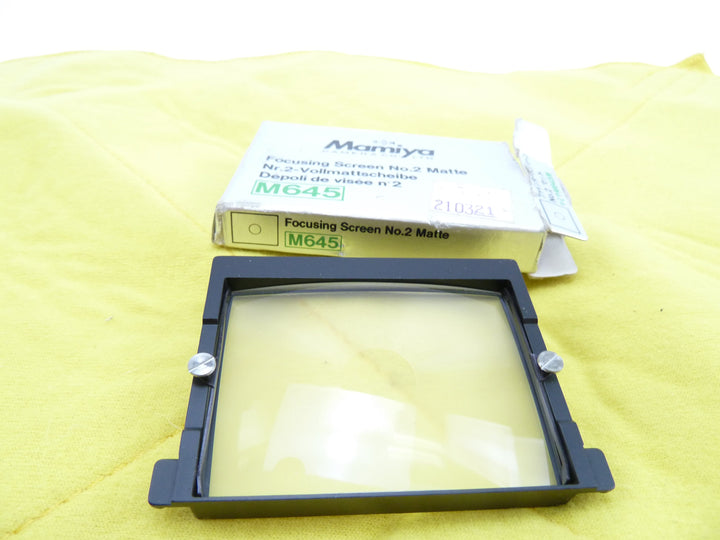 Mamiya M645 Matte Focusing Screen #2 Medium Format Equipment - Medium Format Accessories Mamiya 1212413