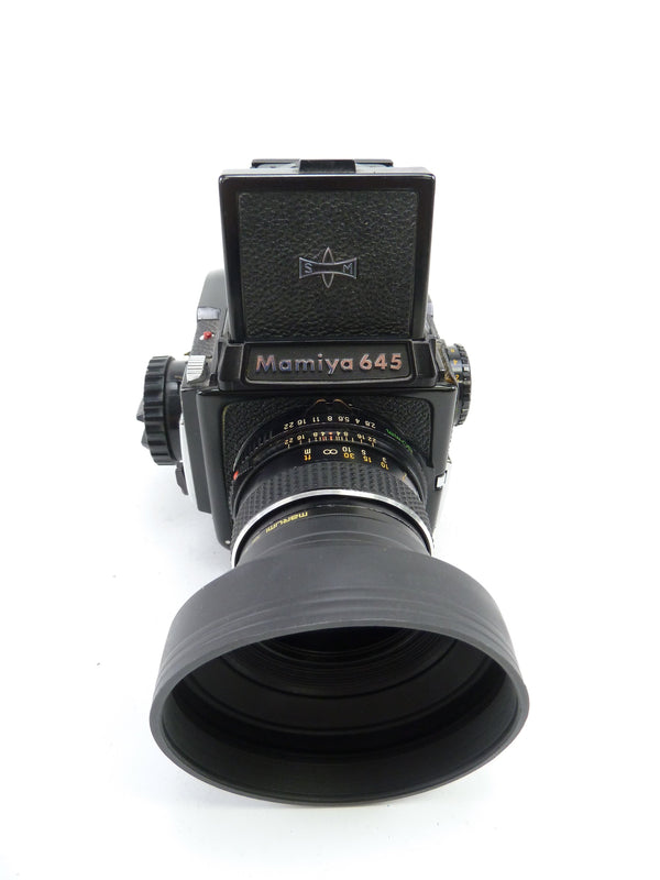 Mamiya M645 Outfit with 80MM F2.8 C Lens and Waist Level Finder Medium Format Equipment - Medium Format Cameras - Medium Format 645 Cameras Mamiya 6202320