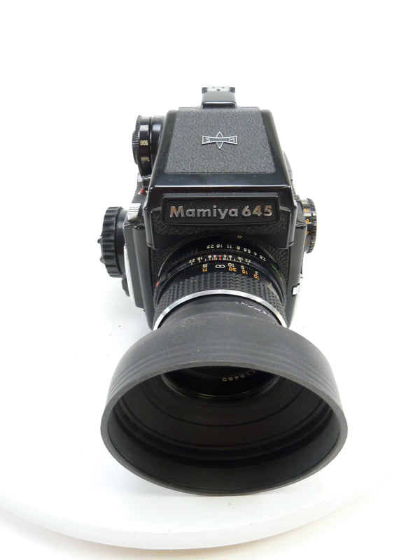 Mamiya M645 Outfit with CDS Meter Prism and 80MM f2.8 C Lens Medium Format Equipment - Medium Format Cameras - Medium Format 645 Cameras Mamiya 12202330