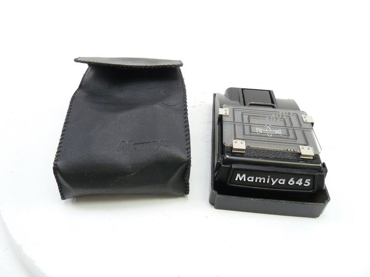 Mamiya M645 Waist Level Finder with Mask and Case Medium Format Equipment - Medium Format Finders Mamiya 3252495