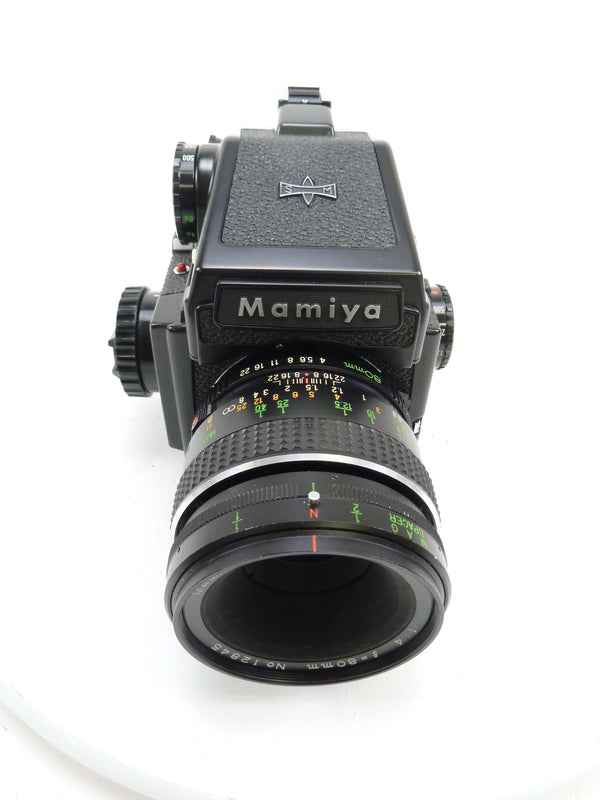 Mamiya M645J Camera Outfit with 80MM f4 C Macro Lens and PD Meter Prism Finder Medium Format Equipment - Medium Format Cameras - Medium Format 645 Cameras Mamiya 12092431