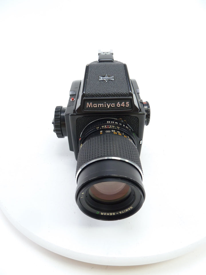 Mamiya M645J Outfit with Prism Finder and 150MM F4 C Lens Medium Format Equipment - Medium Format Cameras - Medium Format 645 Cameras Mamiya 6202304