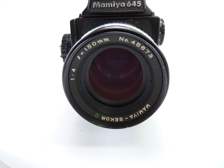 Mamiya M645J Outfit with Prism Finder and 150MM F4 C Lens Medium Format Equipment - Medium Format Cameras - Medium Format 645 Cameras Mamiya 6202304