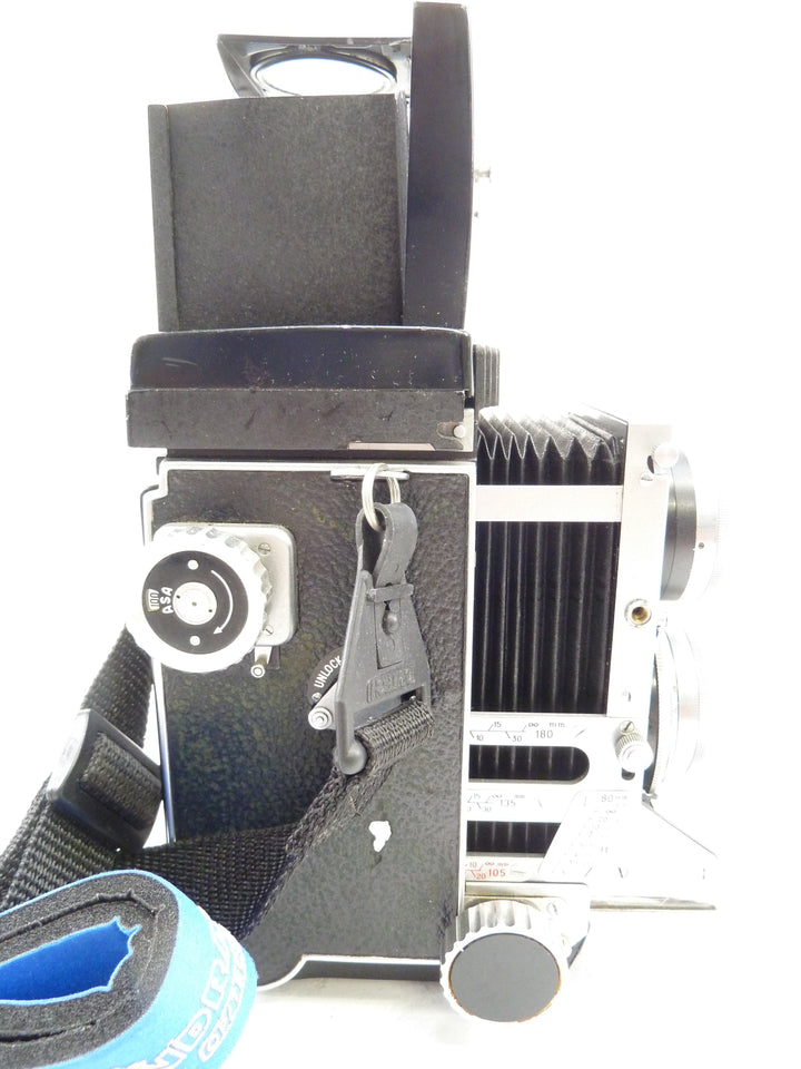 Mamiya Mamiyaflex TLR Camera Outfit with 105MM f3.5 Lens and Strap Medium Format Equipment - Medium Format Cameras - Medium Format TLR Cameras Mamiya 6252411