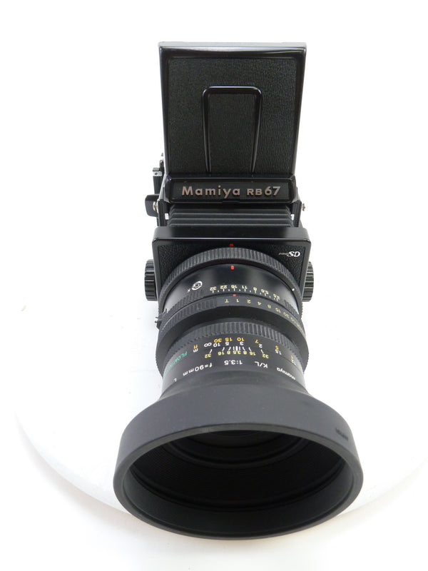 Mamiya Pro SD Camera Outfit with 90MM f3.5 KL Lens, 120 Pro SD Magazine, and WLF Medium Format Equipment - Medium Format Cameras - Medium Format 6x7 Cameras Mamiya 1252403