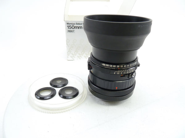 Mamiya RB 150MM F4 Soft Focus Lens with complete set of Disks in Box Medium Format Equipment - Medium Format Lenses - Mamiya RB 67 Mount Mamiya 662338