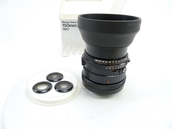 Mamiya RB 150MM F4 Soft Focus Lens with complete set of Disks in Box Medium Format Equipment - Medium Format Lenses - Mamiya RB 67 Mount Mamiya 662338