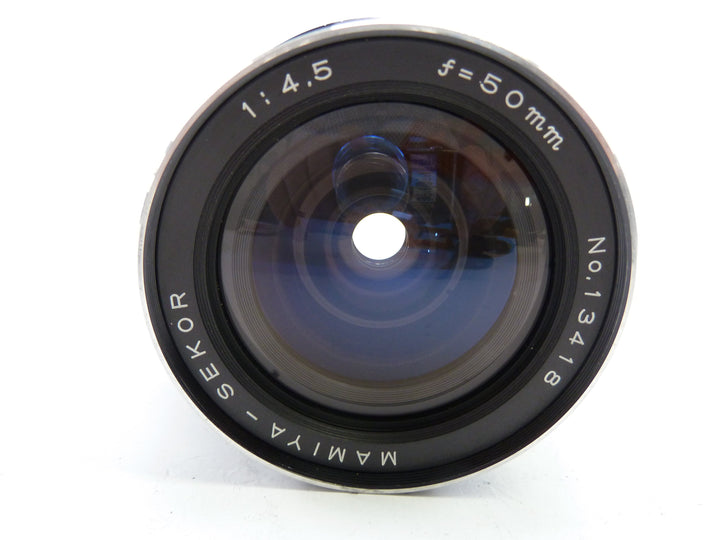 Mamiya RB 50MM F4.5 Ultra Wide Angle Lens with Hood Medium Format Equipment - Medium Format Lenses - Mamiya RB 67 Mount Mamiya 662333