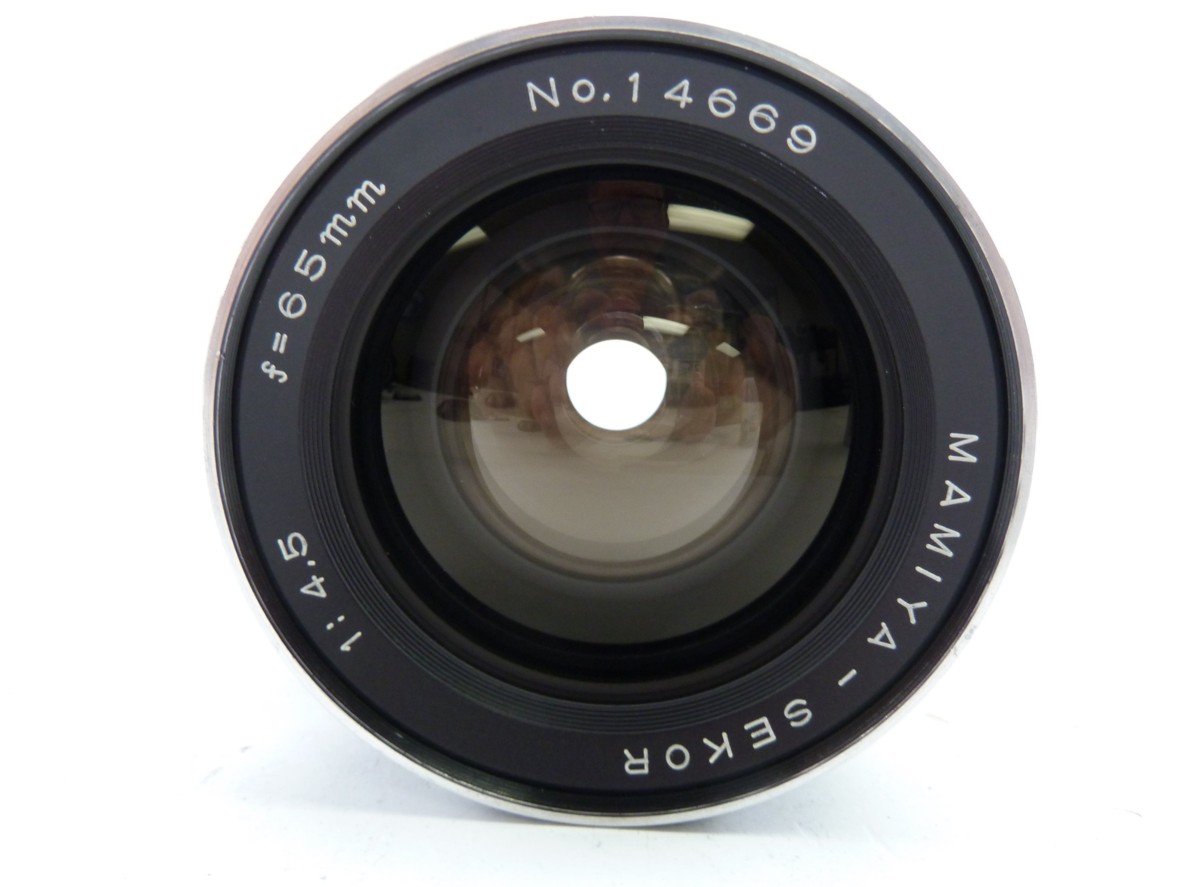 マミヤ Mamiya 65mm f/4.5 Wide Angle 5951 Mamiya RB 65MM F4.5 Wide Angle Lens – Camera Exchange