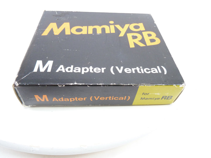 Mamiya RB Vertical Adapter M Vertical in Box Medium Format Equipment - Medium Format Accessories Mamiya 52099