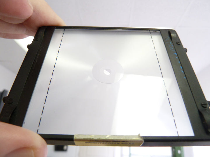 Microprism Camera Mamiya RB67 Brightscreen with the 45 Degree Split Image and Microprism ...