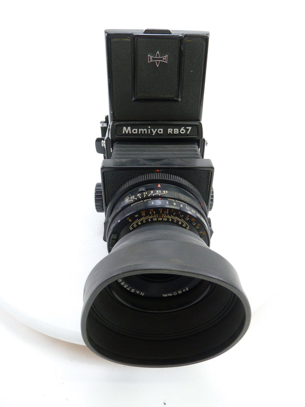 Mamiya RB67 Outfit with 90MM F3.8 Lens, 120 Magazine, and WLF Medium Format Equipment - Medium Format Cameras - Medium Format 6x7 Cameras Mamiya 662309