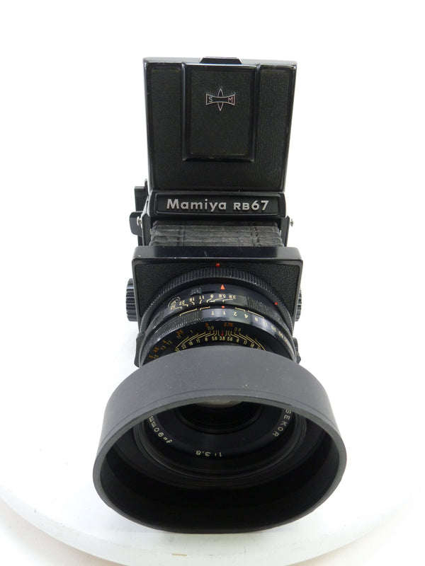 Mamiya RB67 Outfit with 90MM F3.8 Lens, 120 Pro Back, and WLF Medium Format Equipment - Medium Format Cameras - Medium Format 6x7 Cameras Mamiya 662323