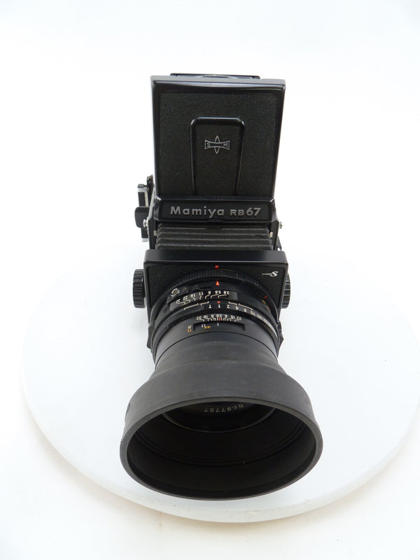 Mamiya RB67 Pro S Camera Outfit with 127MM f3.8 Lens, Pro S 120 Back, and WLF Medium Format Equipment - Medium Format Cameras - Medium Format 6x7 Cameras Mamiya 932557