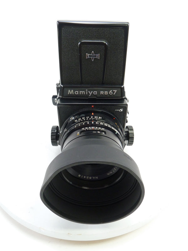 Mamiya RB67 Pro S Outfit with 127MM F3.8 C Lens, 120 Pro S Magazine, and WLF Medium Format Equipment - Medium Format Cameras - Medium Format 6x7 Cameras Mamiya 4182327