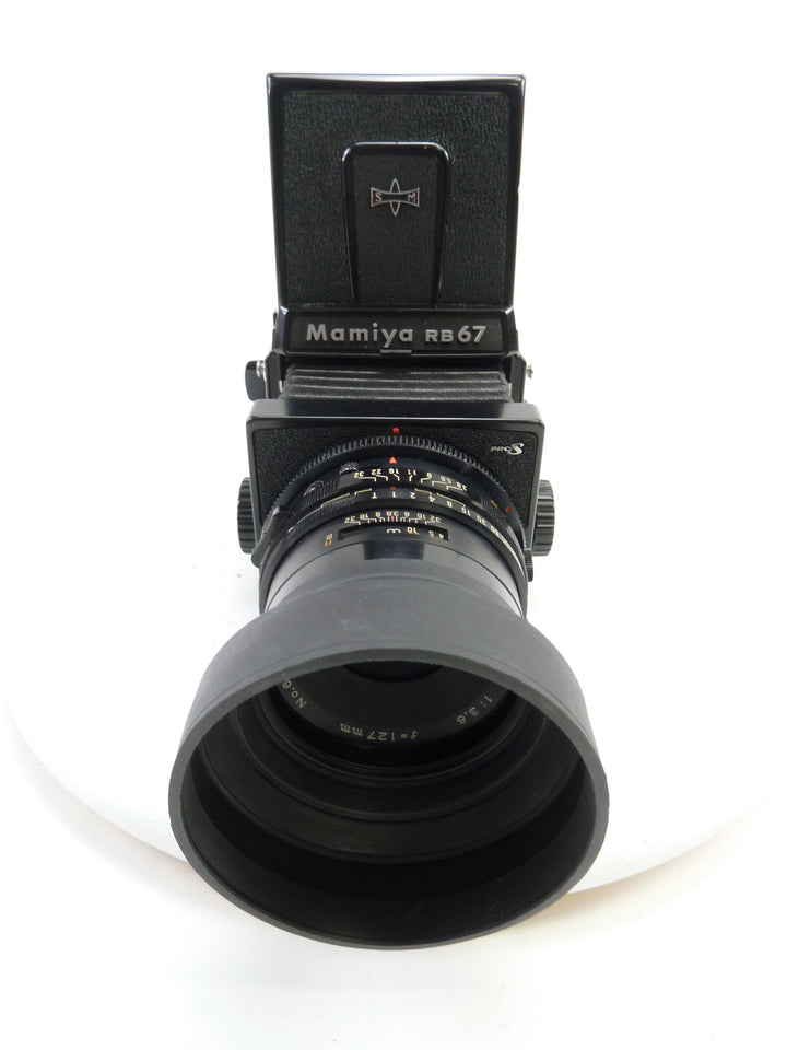 Mamiya RB67 Pro S Outfit with 127MM f3.8 C Lens and Pro S 120 Film Back Medium Format Equipment - Medium Format Cameras - Medium Format 6x7 Cameras Mamiya 12202308