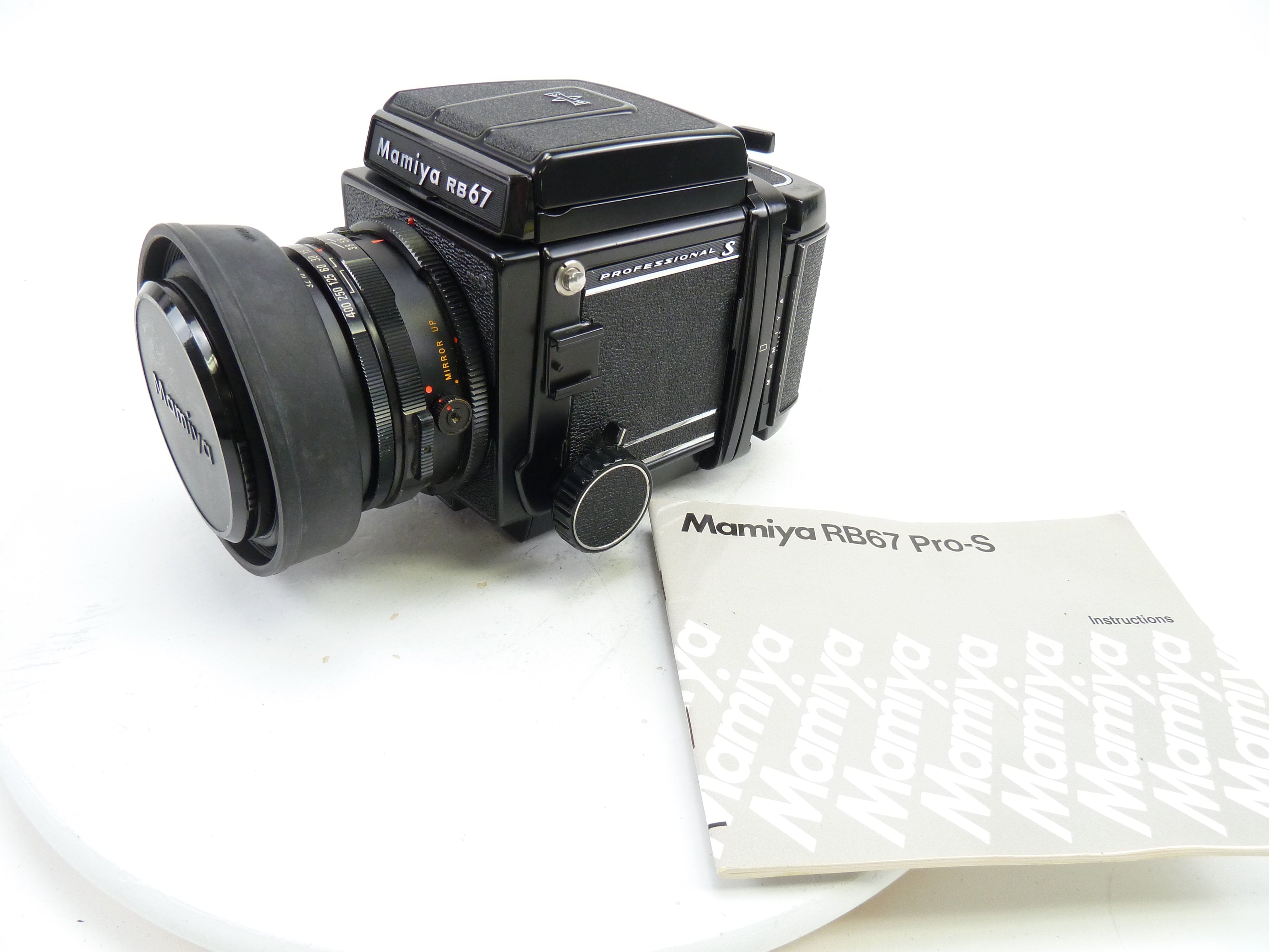 Mamiya RB67 Pro S Outfit with 127MM f3.8 C Lens, Pro S 120 Back