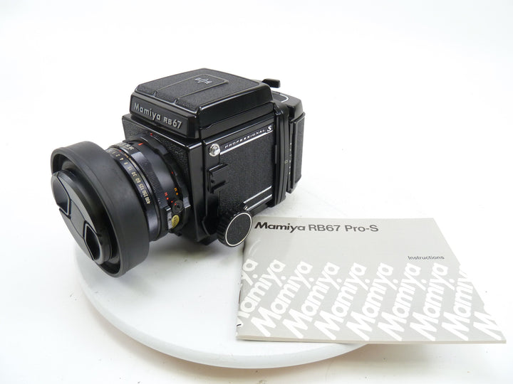 Mamiya RB67 Pro S Outfit with 127MM f3.8 Lens, Pro S 120 Film Back, and WLF Medium Format Equipment - Medium Format Cameras - Medium Format 6x7 Cameras Mamiya 11112405