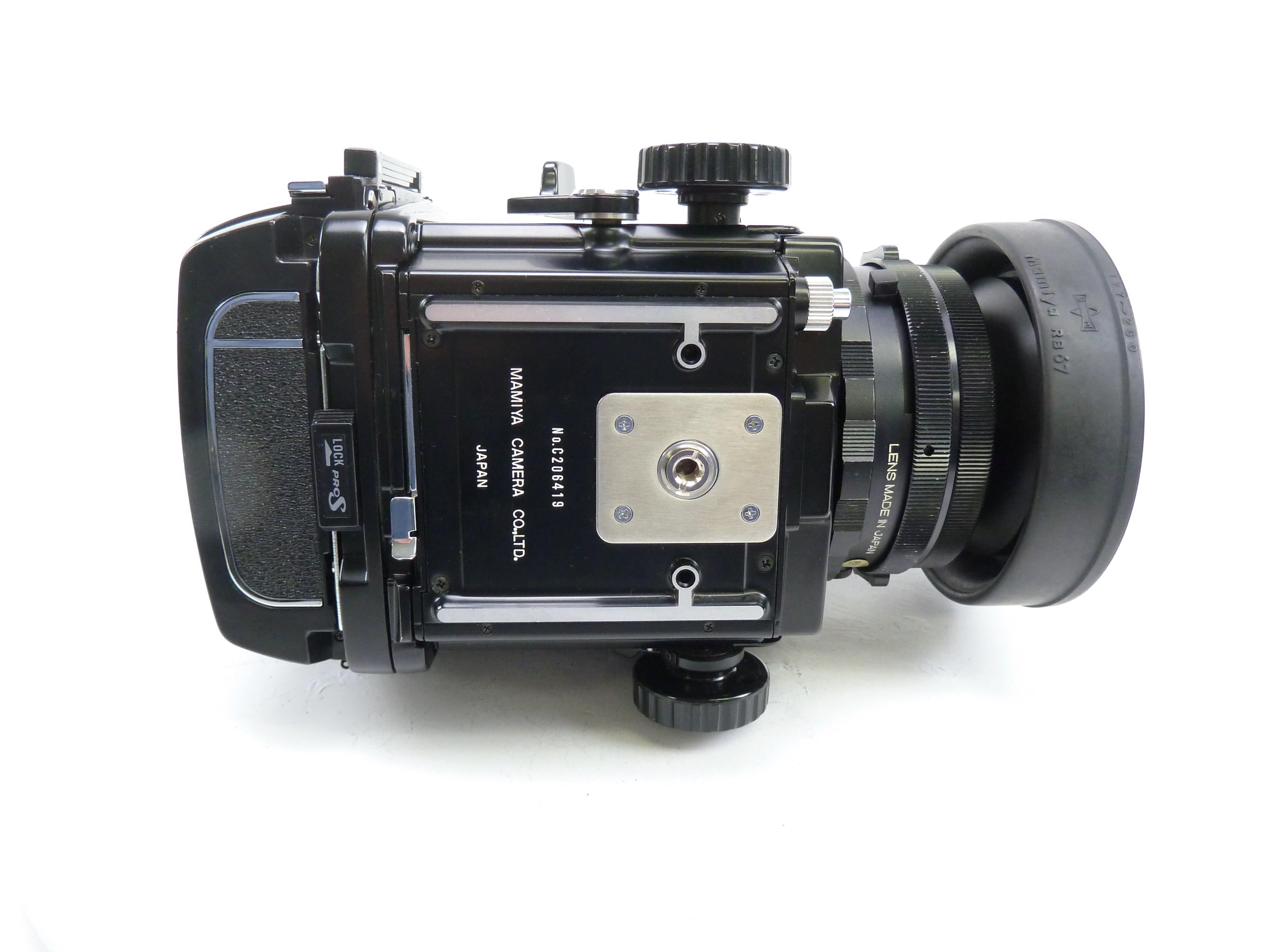 Mamiya RB67 Pro S Outfit with 127MM f3.8 Lens, Pro S 120 Film Back