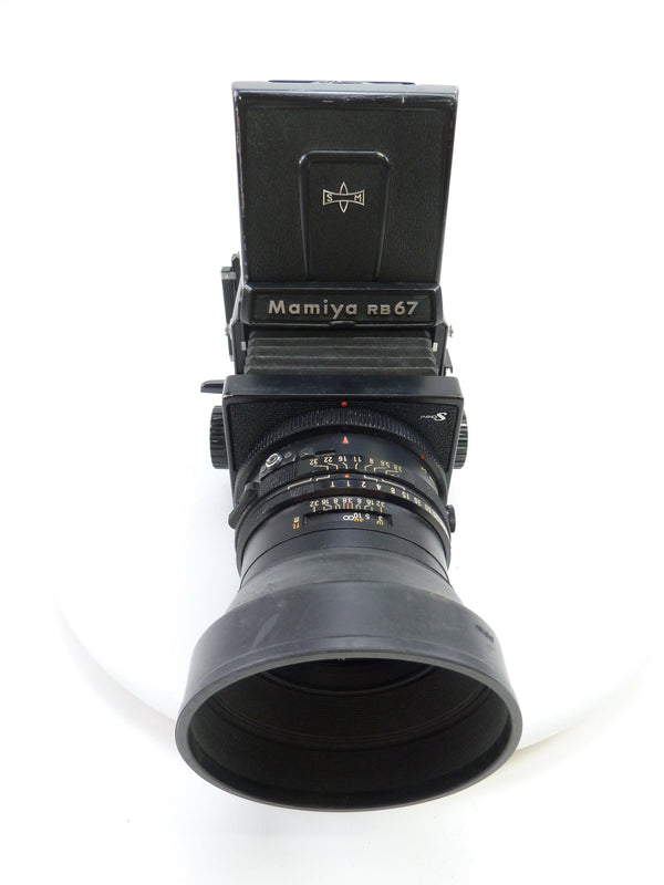 Mamiya RB67 Pro S Outfit with 90MM F3.8 C Lens, Pro S 120 Film Back, and WLF Medium Format Equipment - Medium Format Cameras - Medium Format 6x7 Cameras Mamiya 6202315