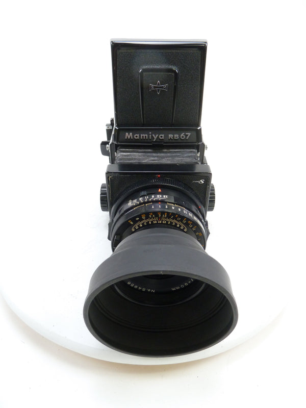 Mamiya RB67 Pro S Outfit with 90MM f3.8 Lens, Pro S 120 Back, and WLF Medium Format Equipment - Medium Format Cameras - Medium Format 6x7 Cameras Mamiya 12092443