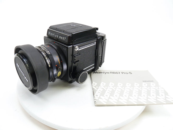 Mamiya RB67 Pro S Outfit with 90MM F3.8 NB Lens, Pro S 120 Back, and WLF Medium Format Equipment - Medium Format Cameras - Medium Format 6x7 Cameras Mamiya 11112401