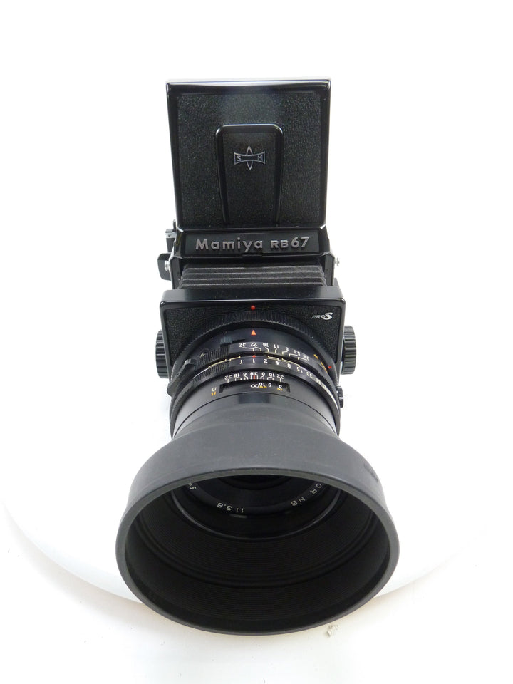 Mamiya RB67 Pro S Outfit with 90MM F3.8 NB Lens, Pro S 120 Back, and WLF Medium Format Equipment - Medium Format Cameras - Medium Format 6x7 Cameras Mamiya 11112401