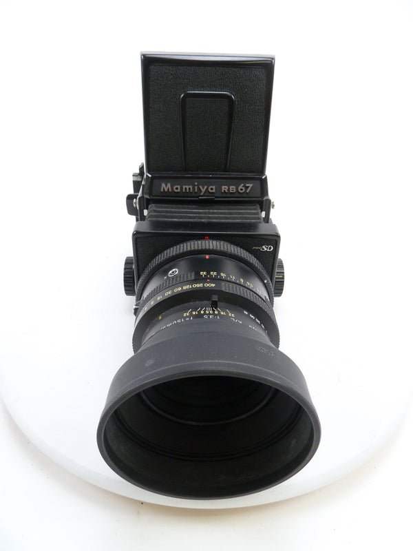 Mamiya RB67 Pro SD Camera Outfit with 150MM F3.5 K/L Lens, Pro SD 120 Back, & WLF Medium Format Equipment - Medium Format Cameras - Medium Format 6x7 Cameras Mamiya 932534