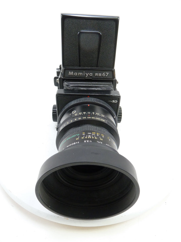 Mamiya RB67 Pro SD Kit with 90MM f3.5 K/L Lens, Pro SD 120 Back, and WLF Medium Format Equipment - Medium Format Cameras - Medium Format 6x7 Cameras Mamiya 12092404