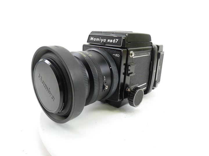 Mamiya RB67 Pro SD Kit with 90MM f3.5 K/L Lens, Pro SD 120 Back, and WLF Medium Format Equipment - Medium Format Cameras - Medium Format 6x7 Cameras Mamiya 12092404