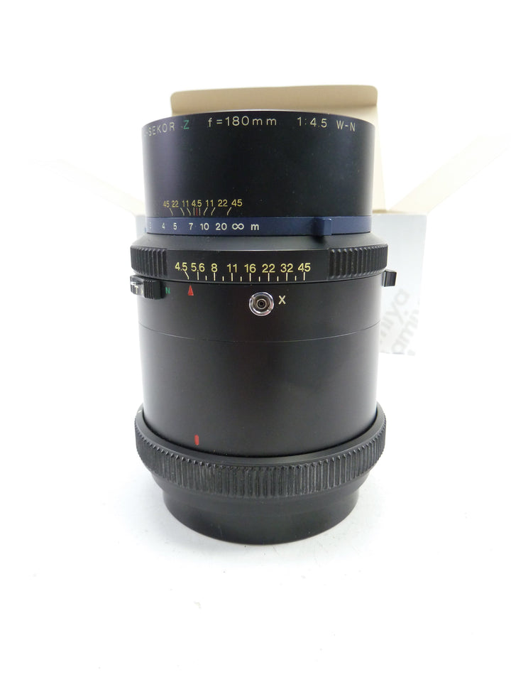 Mamiya RZ 180MM F4.5 W-N Telephoto Lens Medium Format Equipment - Medium Format Lenses - Mamiya RZ 67 Mount Mamiya 3252492