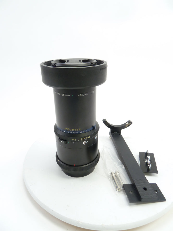 Mamiya RZ 350MM F5.6 APO Telephoto Lens with brackets and holder Medium Format Equipment - Medium Format Lenses - Mamiya RZ 67 Mount Mamiya 4182325