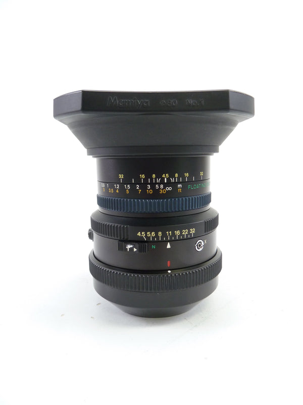 Mamiya RZ M 50MM F4.5 L Wide Angle Lens with Hood and Caps Medium Format Equipment - Medium Format Lenses - Mamiya RZ 67 Mount Mamiya 10042319