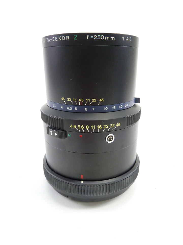 Mamiya RZ67 250MM f4.5 Telephoto Lens with Hood and Caps Medium Format Equipment - Medium Format Lenses - Mamiya RZ 67 Mount Mamiya 10204A