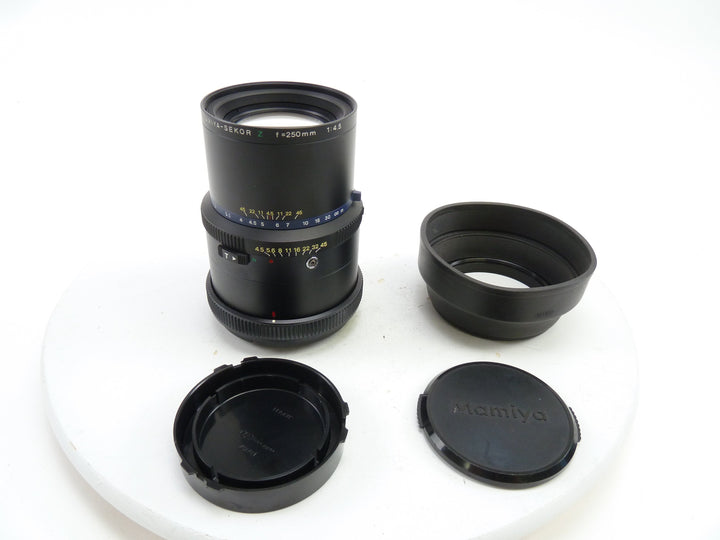 Mamiya RZ67 250MM f4.5 Telephoto Lens with Hood and Caps Medium Format Equipment - Medium Format Lenses - Mamiya RZ 67 Mount Mamiya 10204A