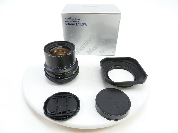 Mamiya RZ67 50MM f4.5 W Ultra Wide Angle Lens in Box Medium Format Equipment - Medium Format Lenses - Mamiya RZ 67 Mount Mamiya 33760A