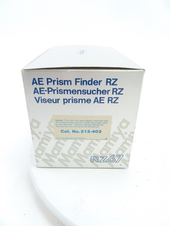 Mamiya RZ67 AE Prism Finder Medium Format Equipment - Medium Format Finders Mamiya 6252431