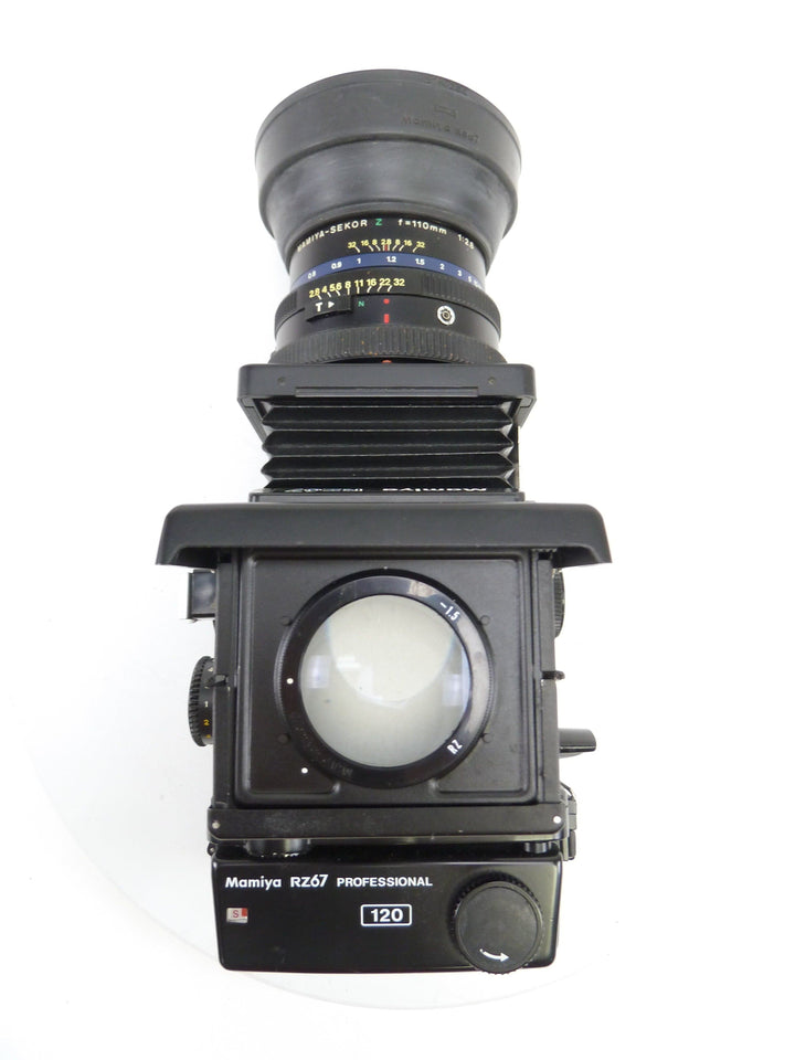 Mamiya RZ67 Camera Outfit with 110MM f2.8 Lens, Pro 120 Back, and WLF Medium Format Equipment - Medium Format Cameras - Medium Format 6x7 Cameras Mamiya 1132306