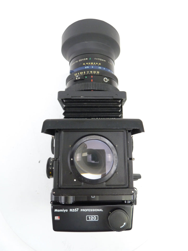 Mamiya RZ67 Camera Outfit with 110MM F2.8 W Lens, 120 Pro Back, and WLF Medium Format Equipment - Medium Format Cameras - Medium Format 6x7 Cameras Mamiya 1252440