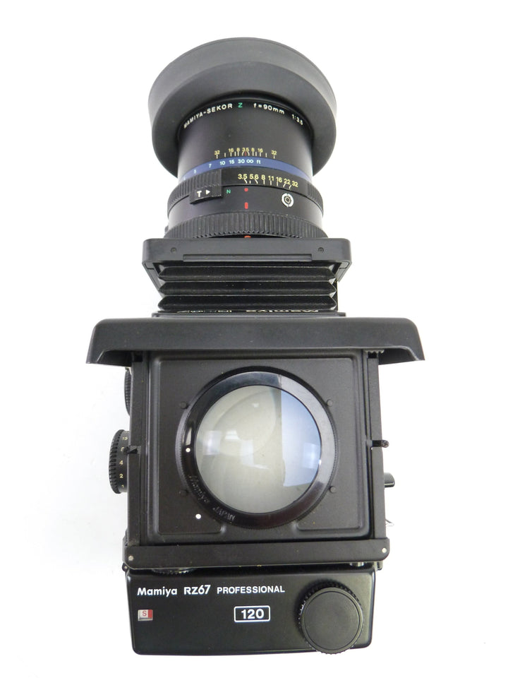 Mamiya RZ67 Camera Outfit  with 90MM F3.5 lens, 120 Magazine, and WLF Medium Format Equipment - Medium Format Cameras - Medium Format 6x7 Cameras Mamiya 7212326