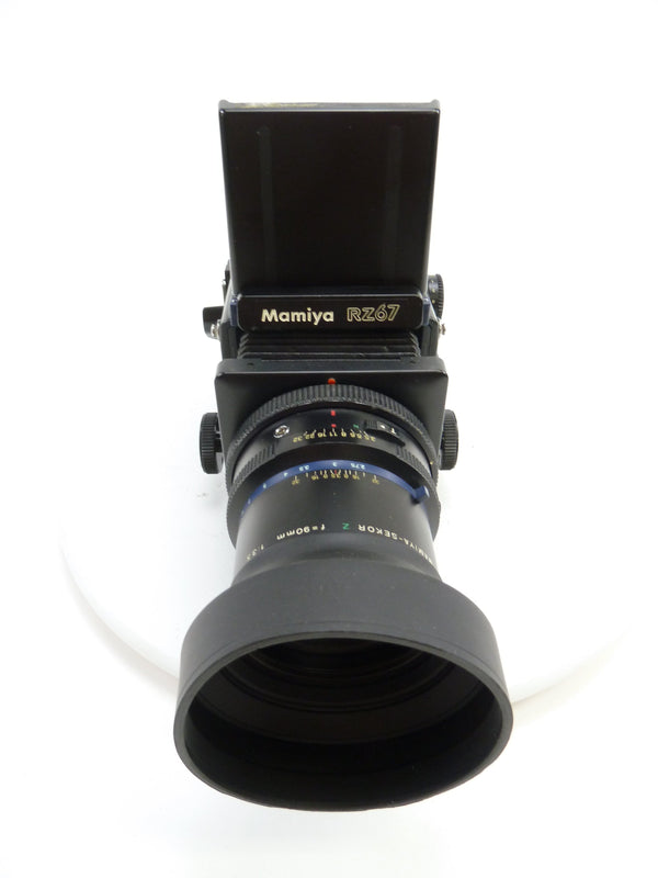 Mamiya RZ67 Camera Outfit with 90MM F3.5 Lens, Pro 120 Back, and WLF Medium Format Equipment - Medium Format Cameras - Medium Format 6x7 Cameras Mamiya 12202329
