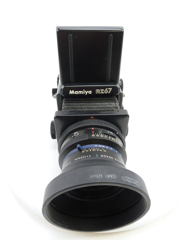 Mamiya RZ67 Complete Kit with 110MM f2.8 W Lens, 120 Pro Back, and WLF Medium Format Equipment - Medium Format Cameras - Medium Format 6x7 Cameras Mamiya 6252425