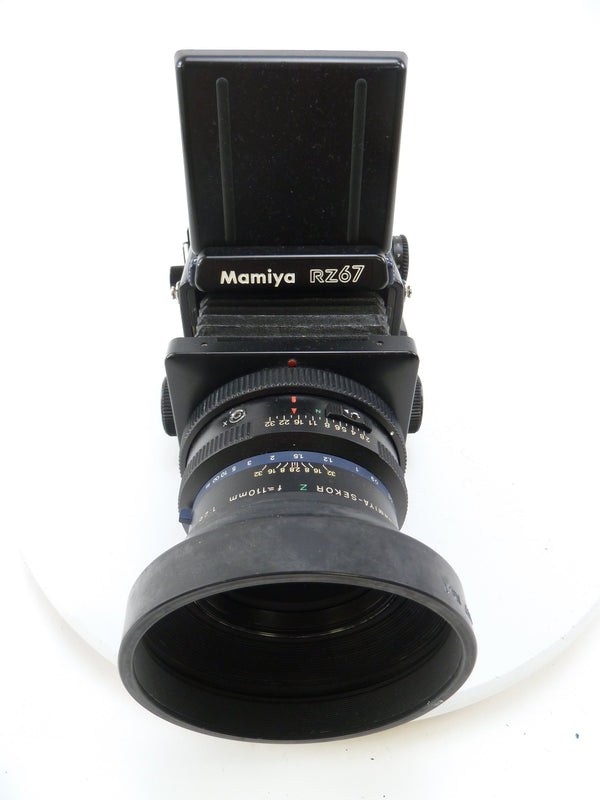 Mamiya RZ67 Outfit with 110MM f2.8 W Lens, Pro 120 Back, and Waist Level Finder Medium Format Equipment - Medium Format Cameras - Medium Format 6x7 Cameras Mamiya 932566