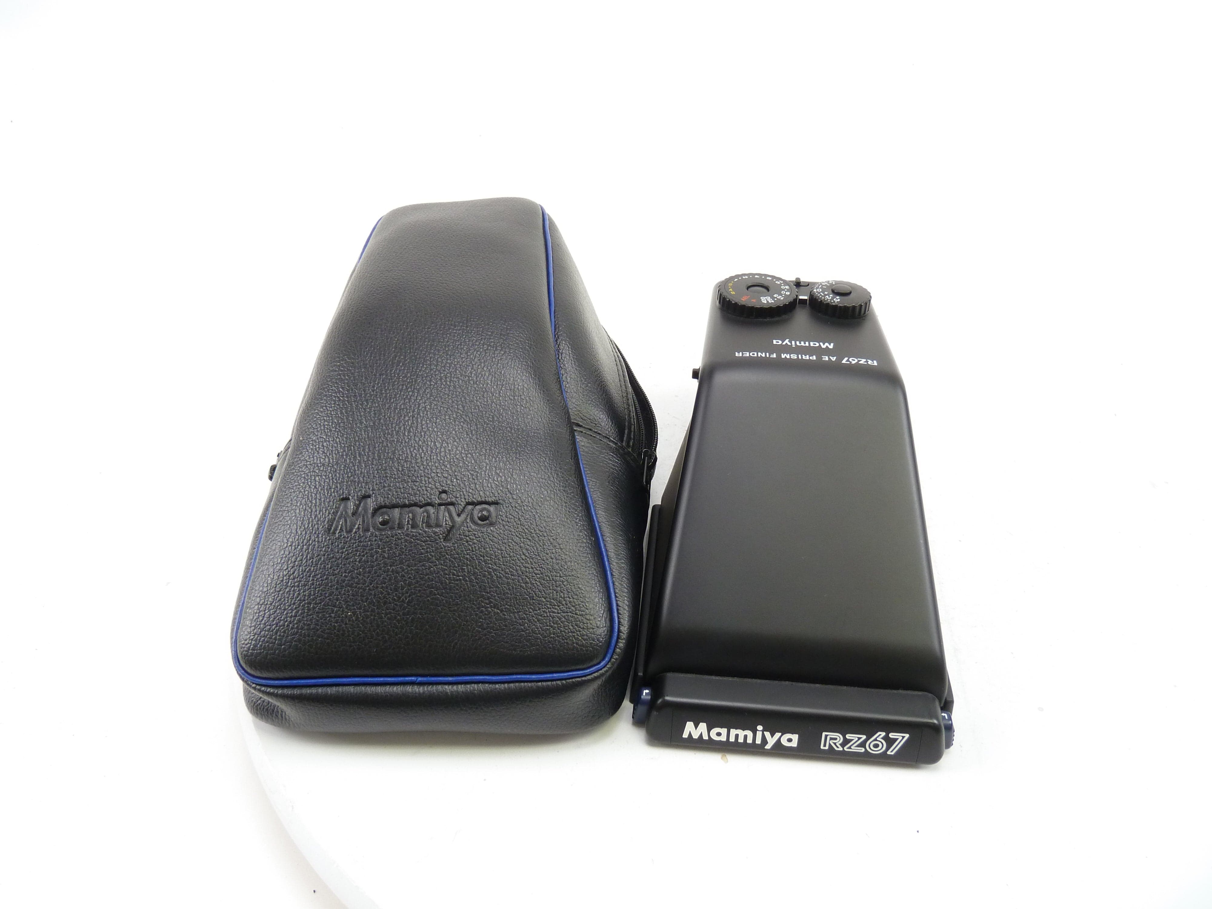 Mamiya RZ67 Pro II AE Prism Finder with case and protective cover