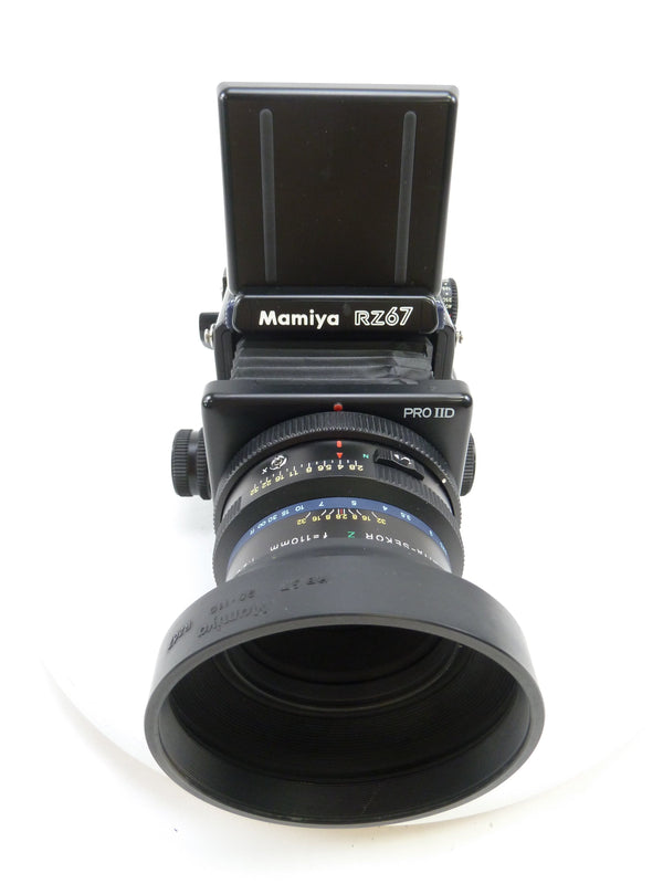 Mamiya RZ67 Pro II D Outfit with 110MM f2.8 W Lens, RZ Pro II 120 Mag, and WLF Medium Format Equipment - Medium Format Cameras - Medium Format 6x7 Cameras Mamiya 9112410